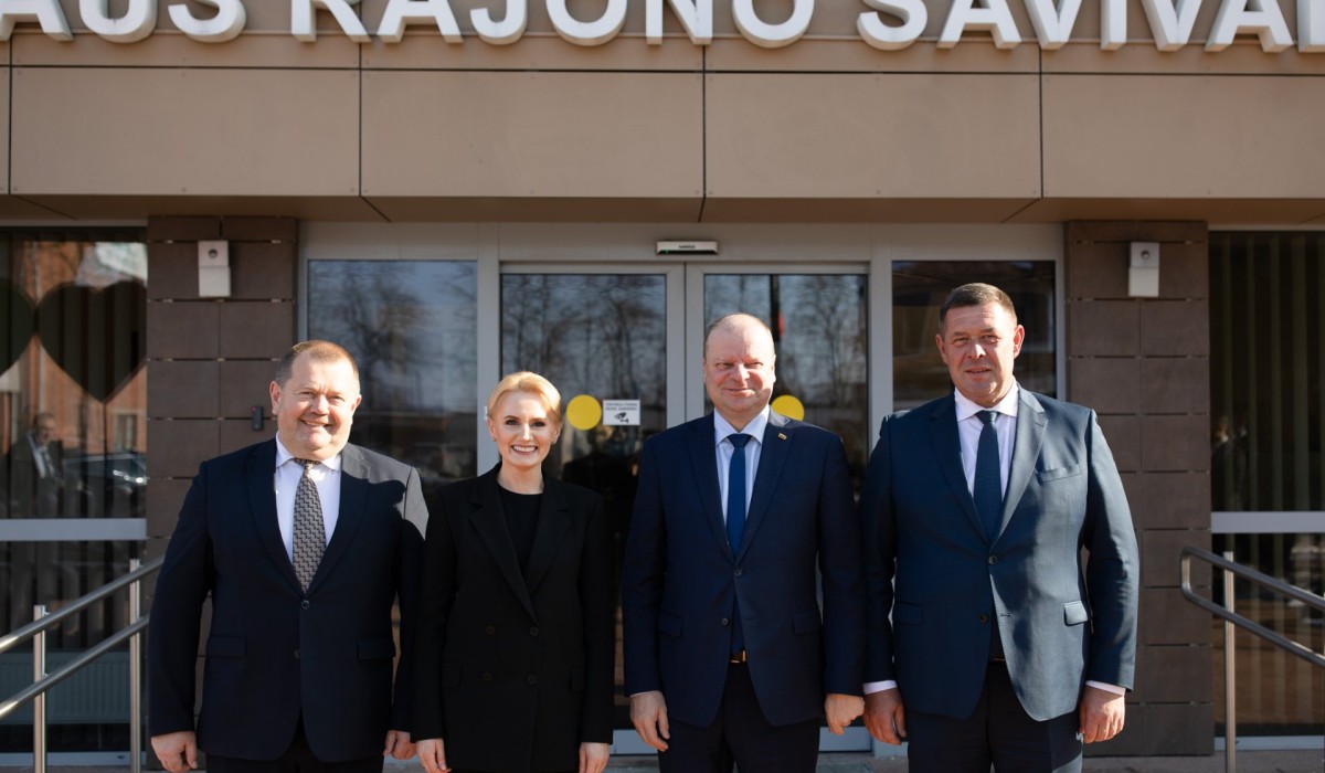 Pirmajam vizitui į regionus pasirinktas Alytaus rajonas