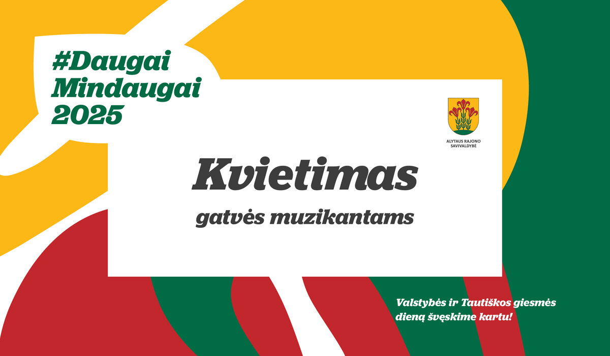 Kvietimas groti ir dainuoti