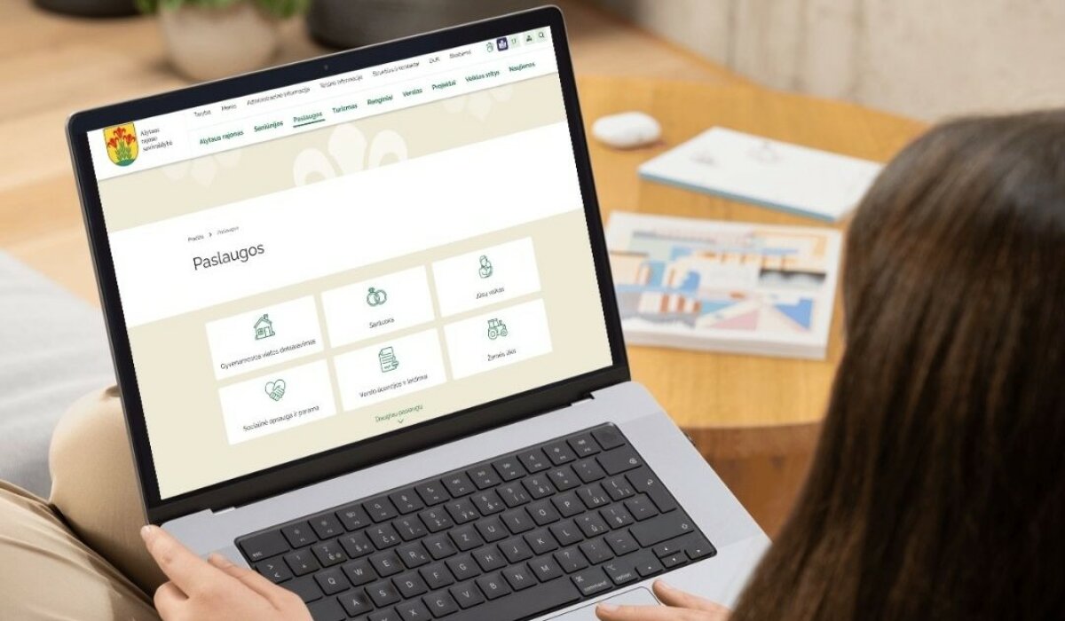 Patogios paslaugos internetu – kiekvienam Alytaus rajono gyventojui