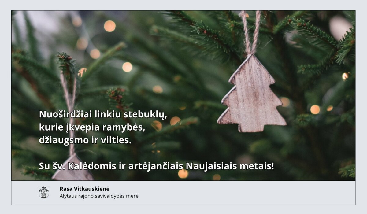 Merės Rasos Vitkauskienės sveikinimas