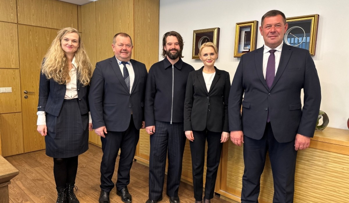 Alytaus rajone lankėsi aplinkos ministras 