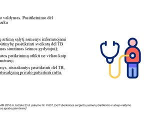 Tuberkuliozės atvejo valdymas