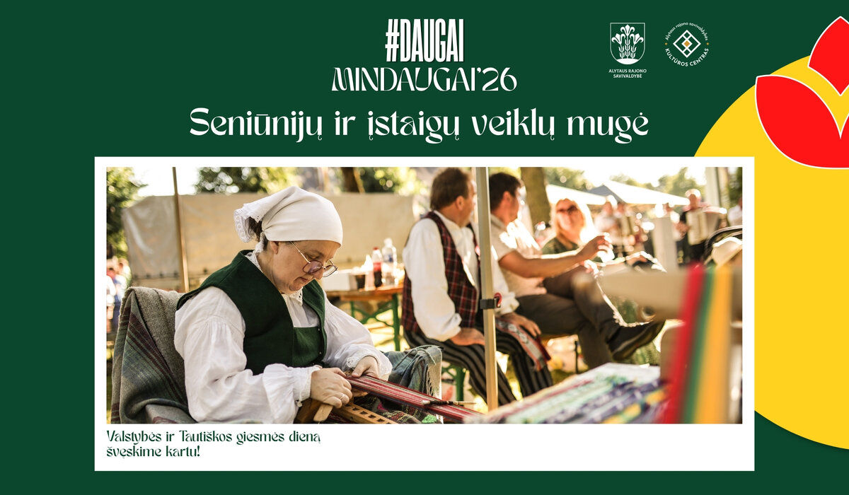 Valstybės ir Tautiškos giesmės dienos šventėje Dauguose – pažintinės, edukacinės ir kūrybinės...