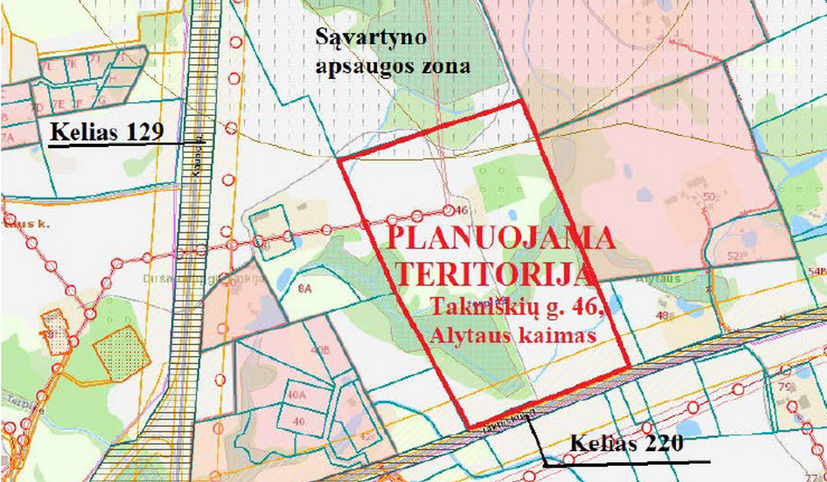 Informacinis pranešimas apie pradedamą rengti detalųjį planą